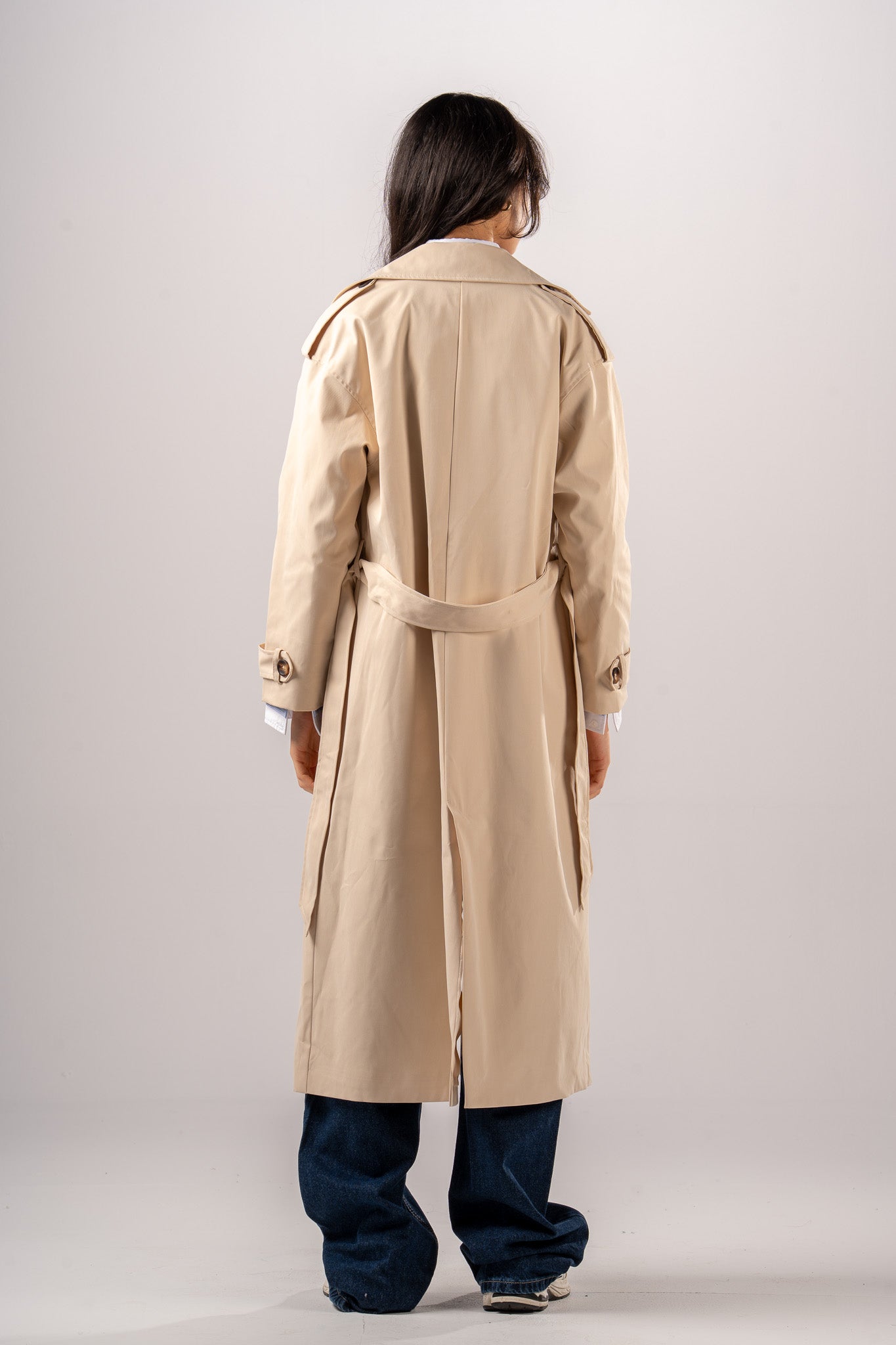 Twill Trench Coat
