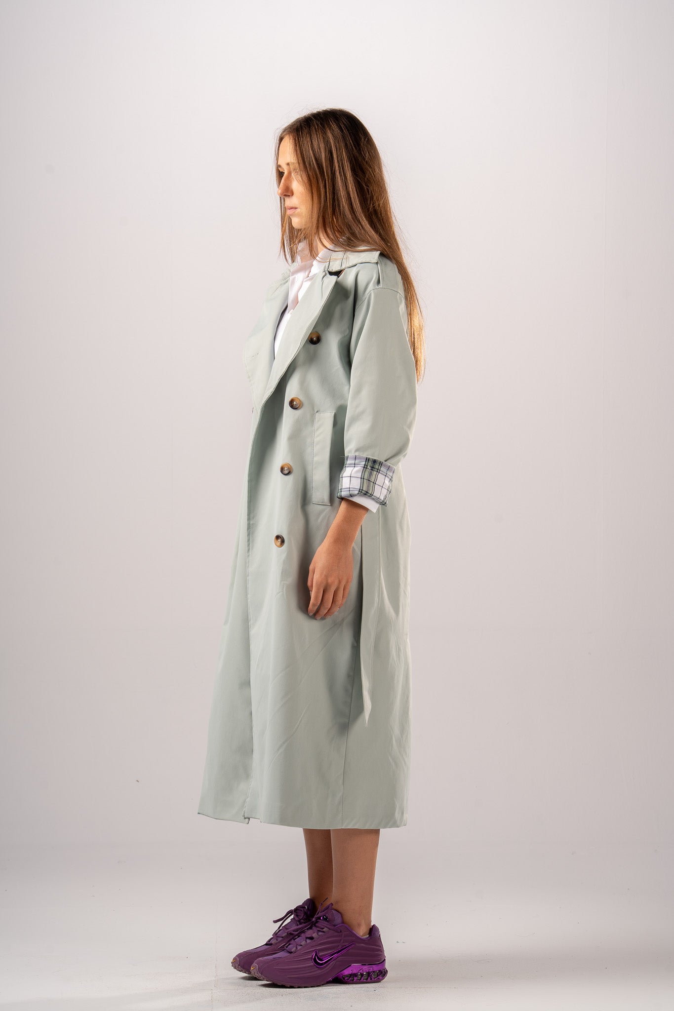 Twill Trench Coat