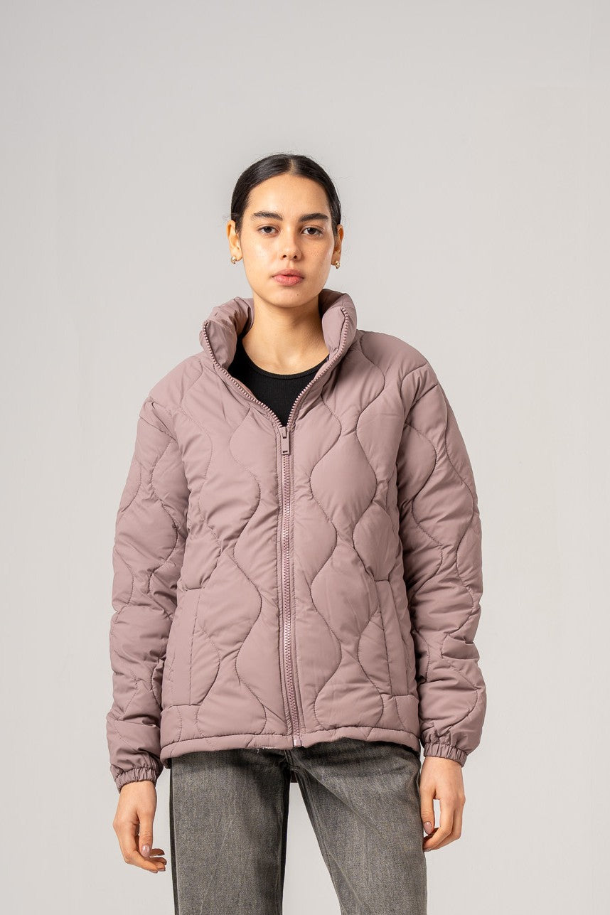 High Neck Puffer Jacket