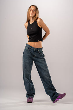Rhinestone Denim