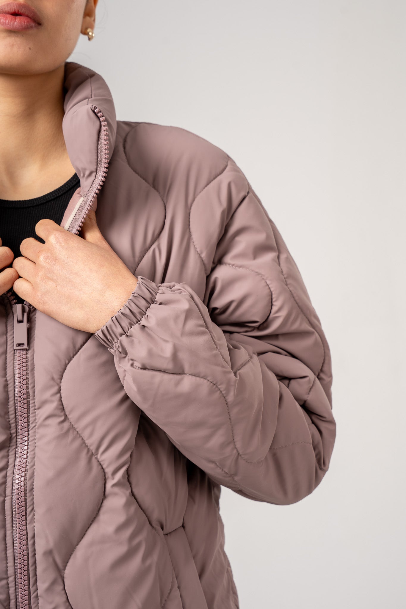 High Neck Puffer Jacket