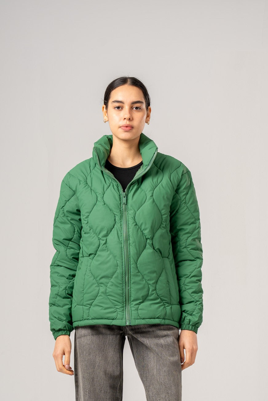 High Neck Puffer Jacket