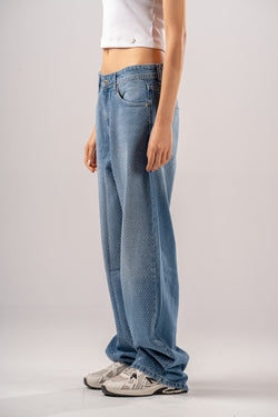 Rhinestone Denim