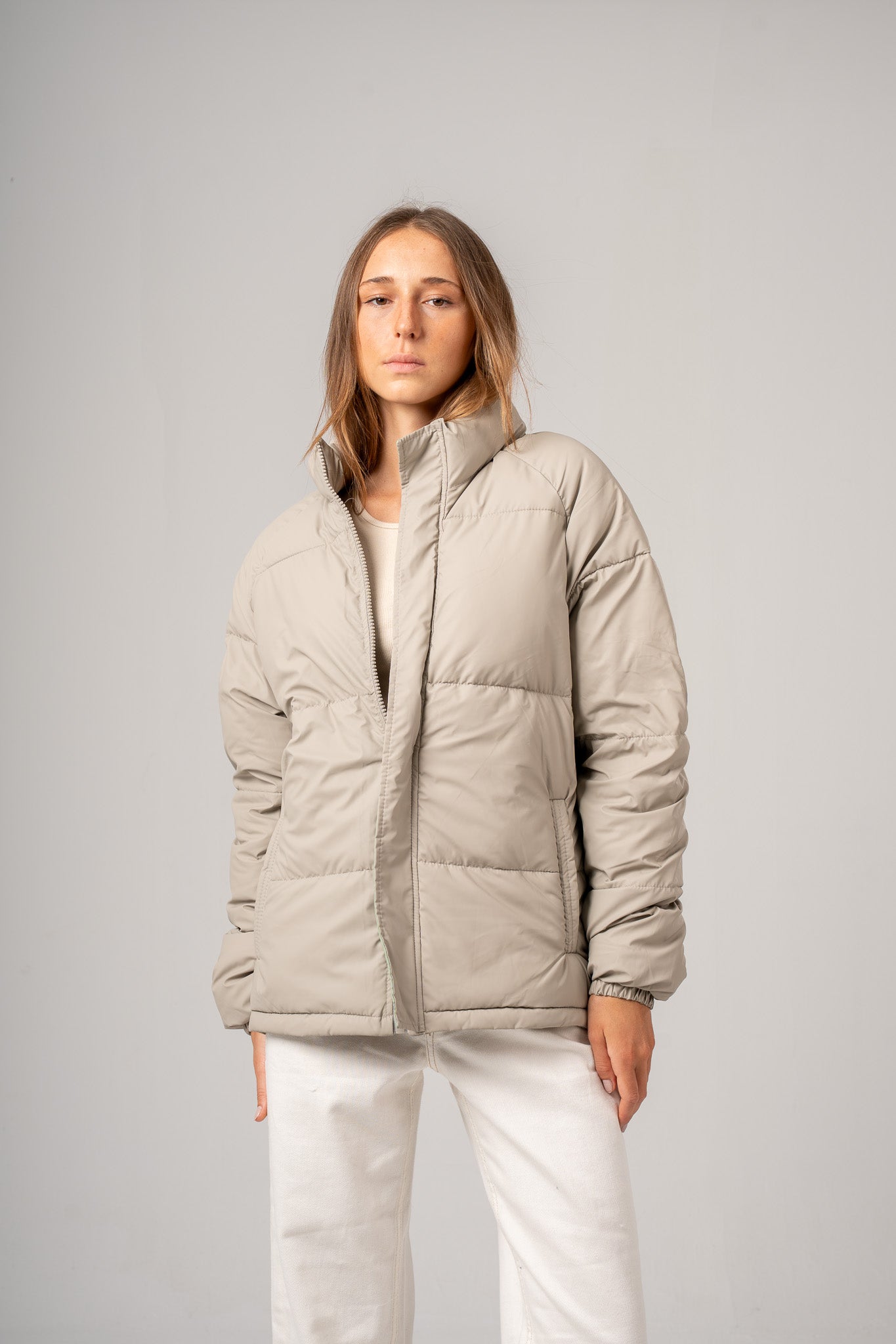 High Neck Puffer Jacket