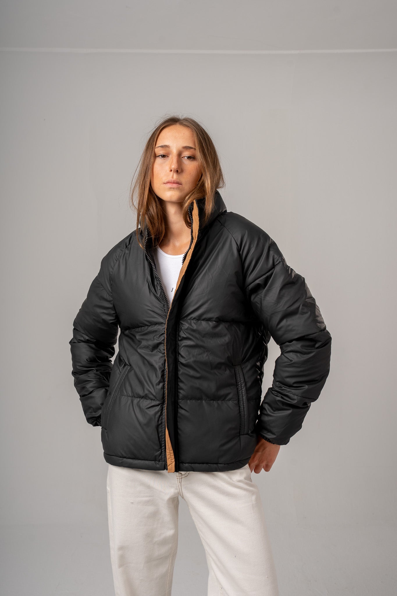 High Neck Puffer Jacket