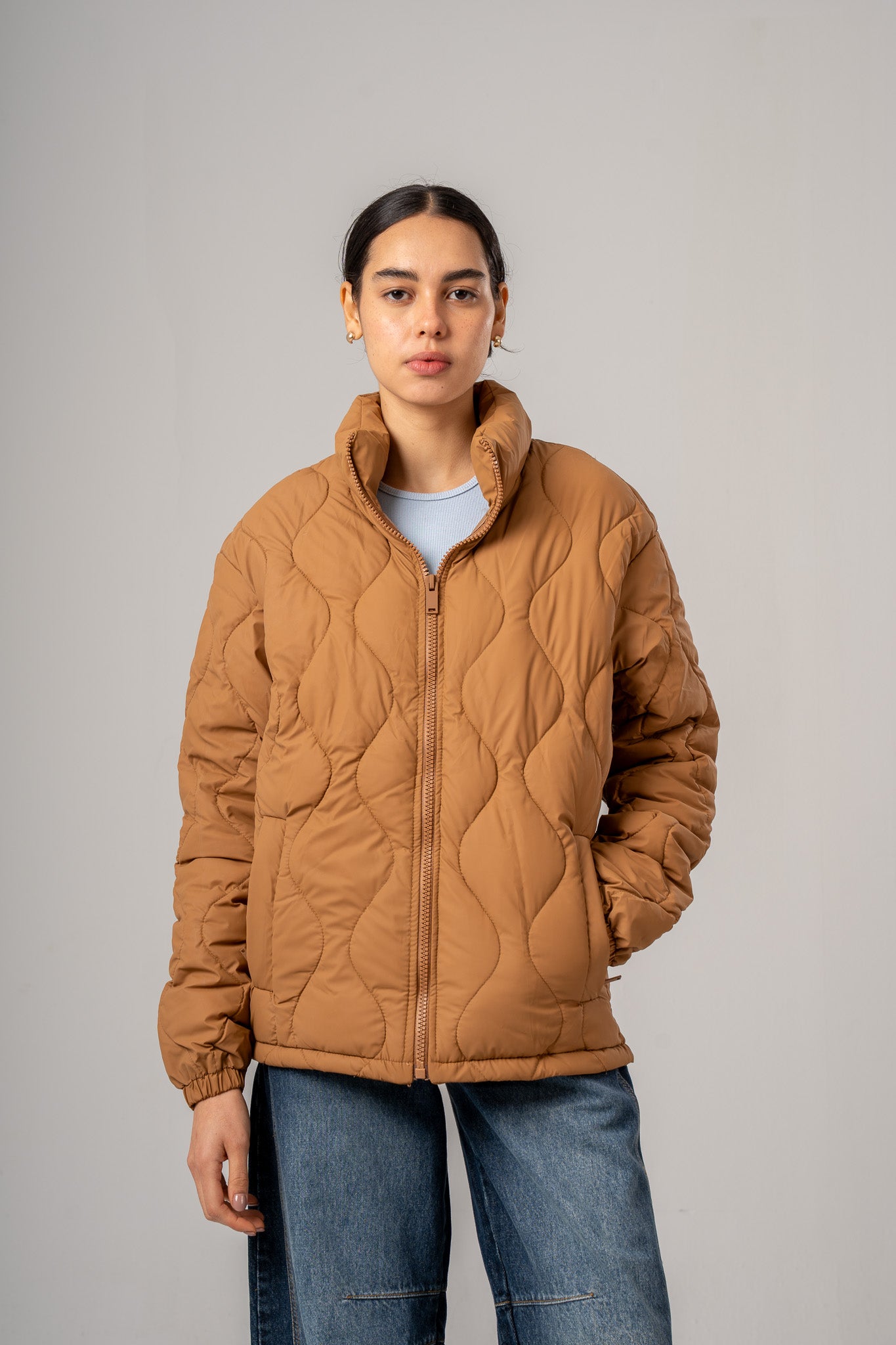 High Neck Puffer Jacket