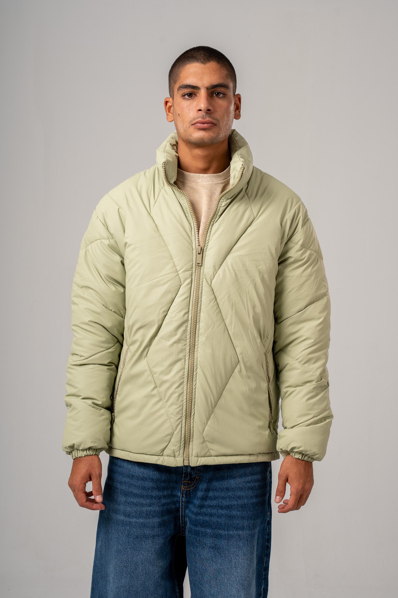Mint Basic Puffer Jacket