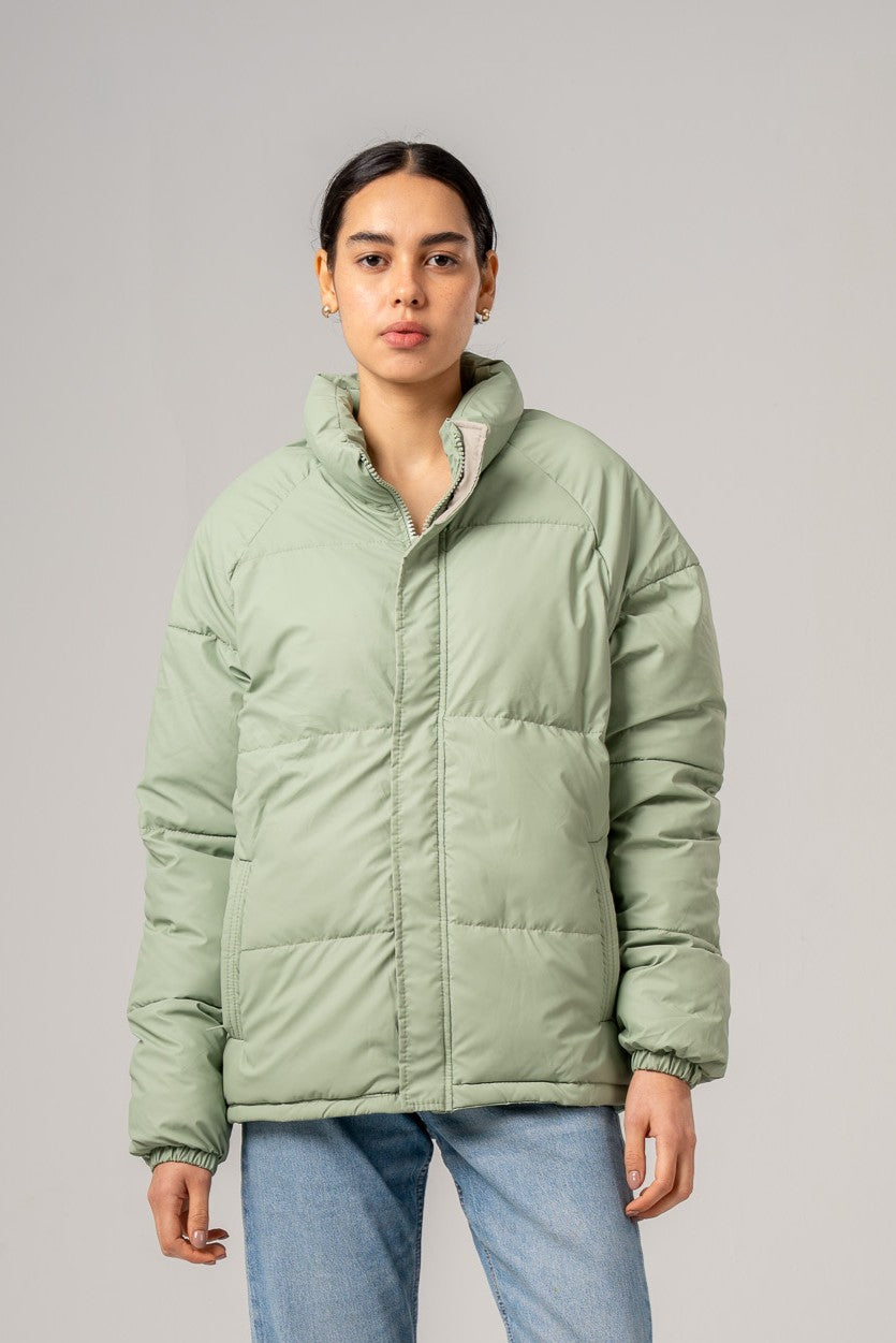 High Neck Puffer Jacket
