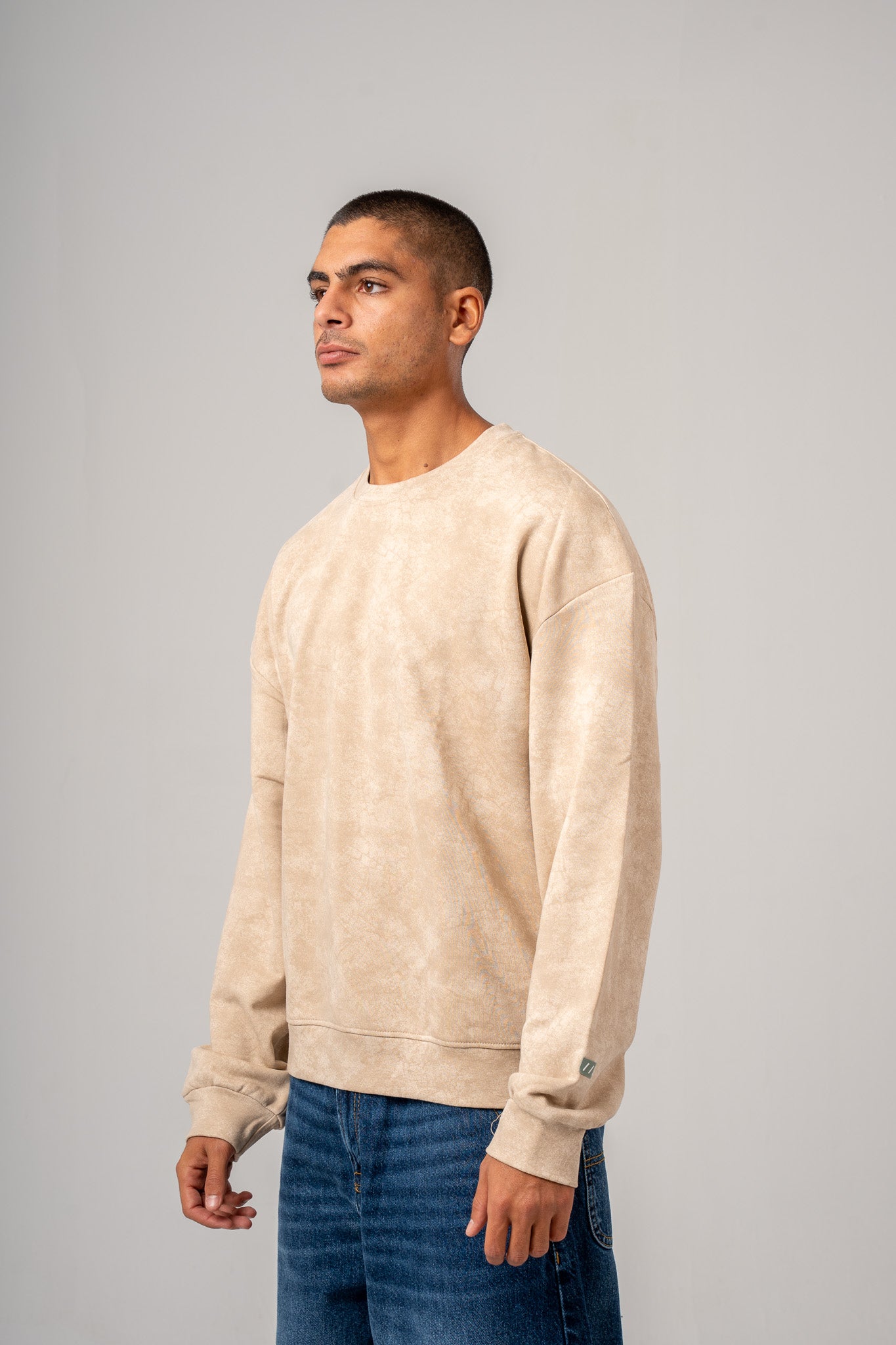 Washed Crewneck Sweatshirt