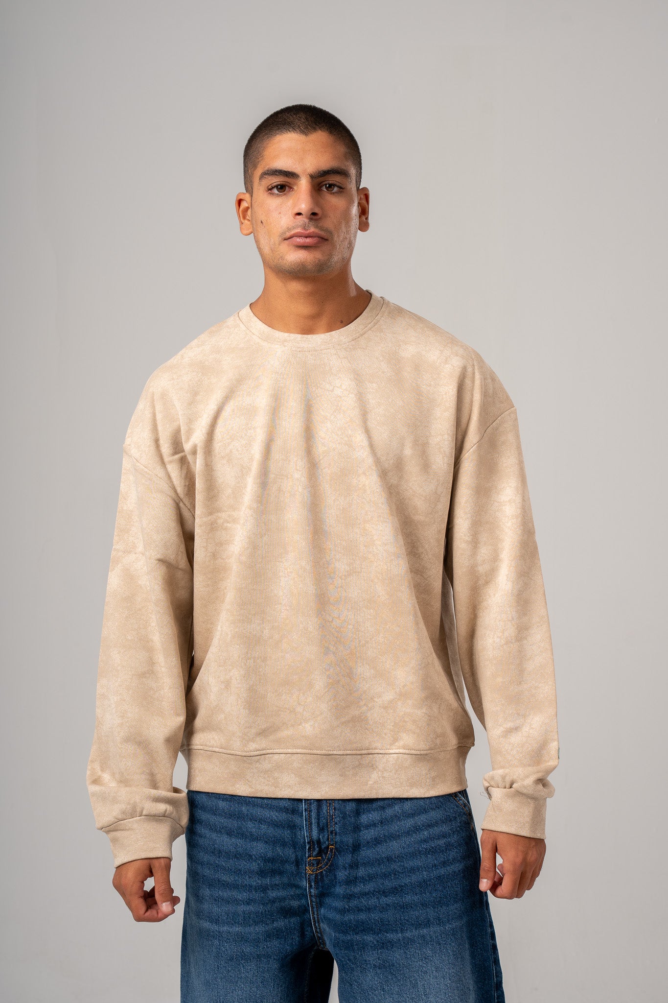 Washed Crewneck Sweatshirt