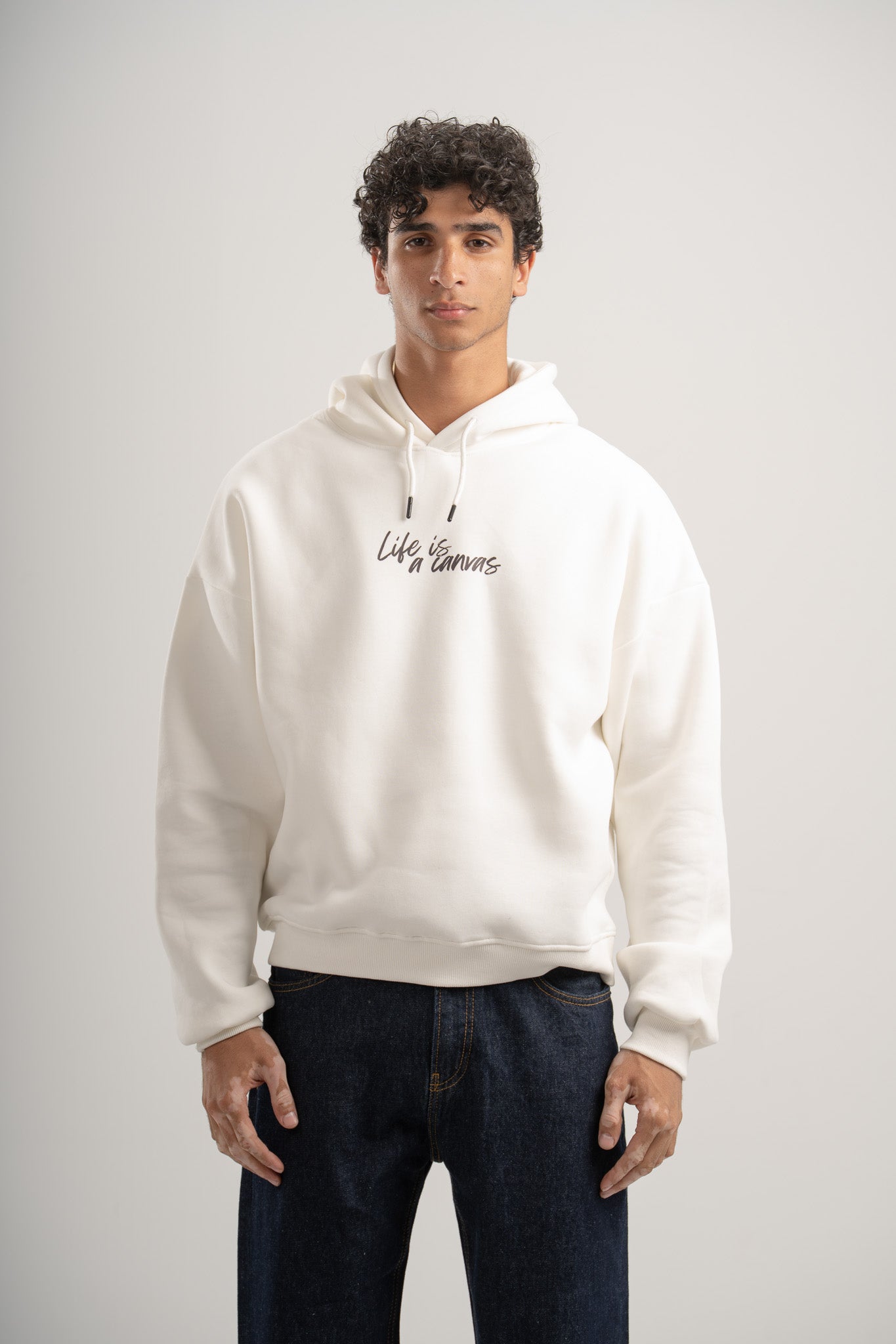 Printed Oversized Hoodie