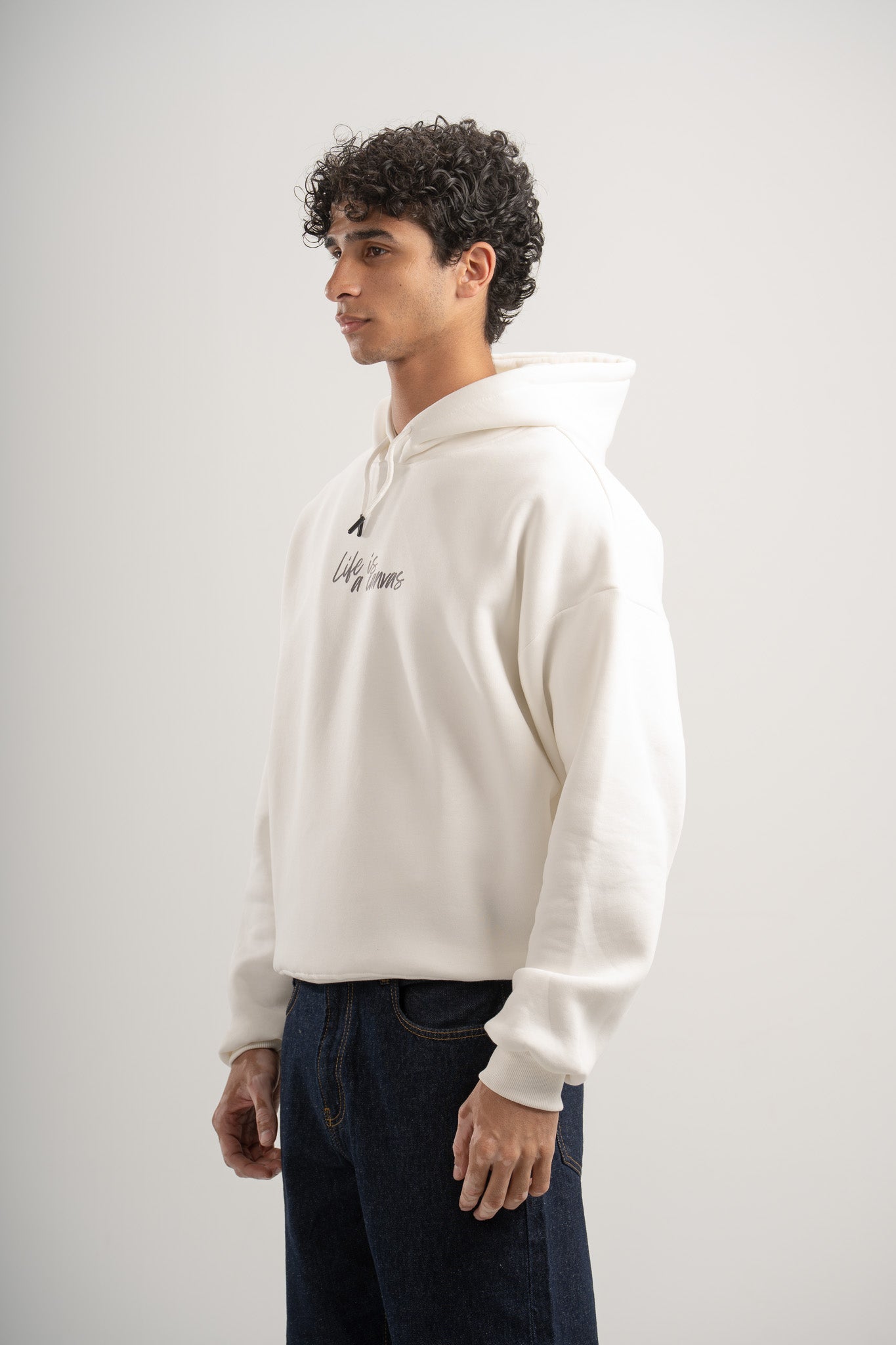 Printed Oversized Hoodie