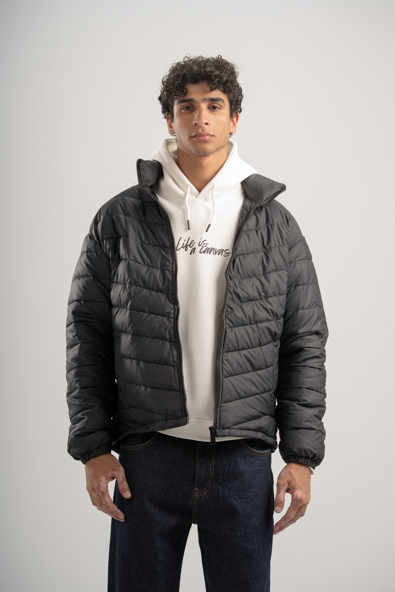 Line Puffer Jacket