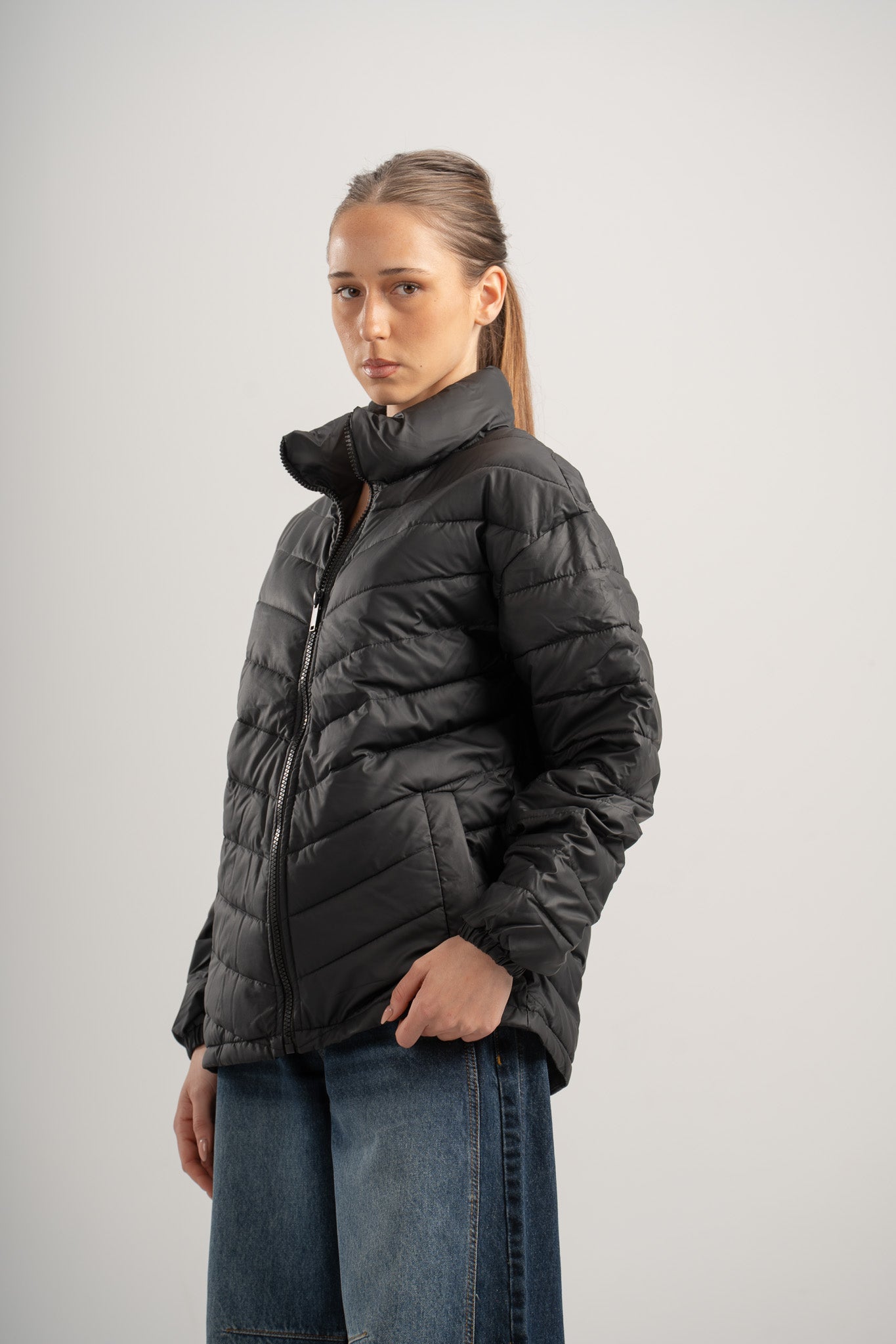 Line Puffer Jacket