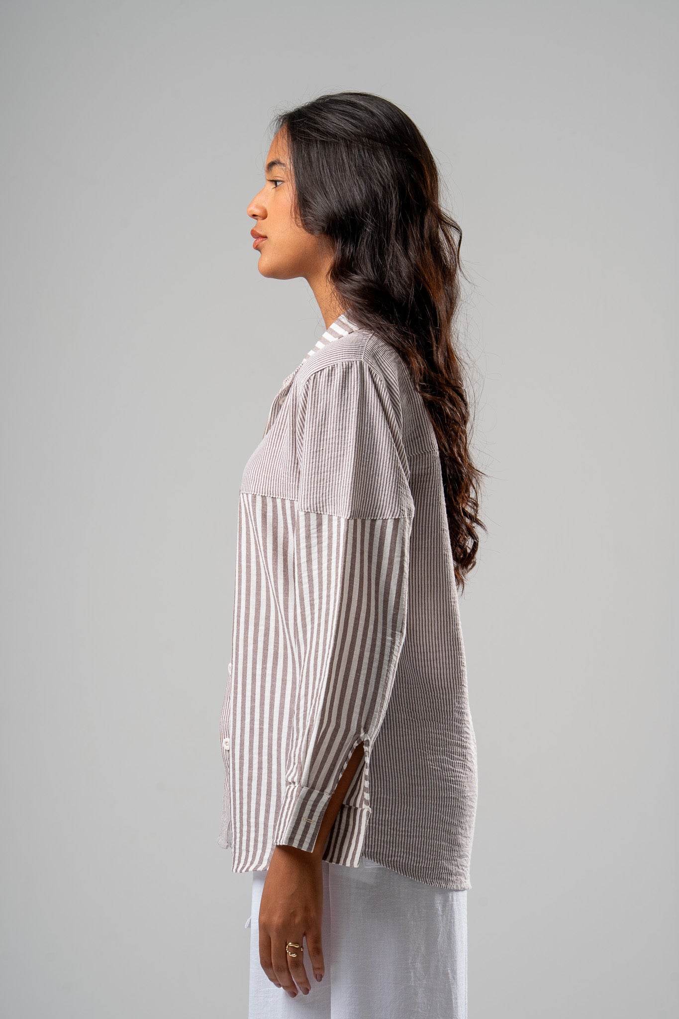 Striped Oversized Shirt