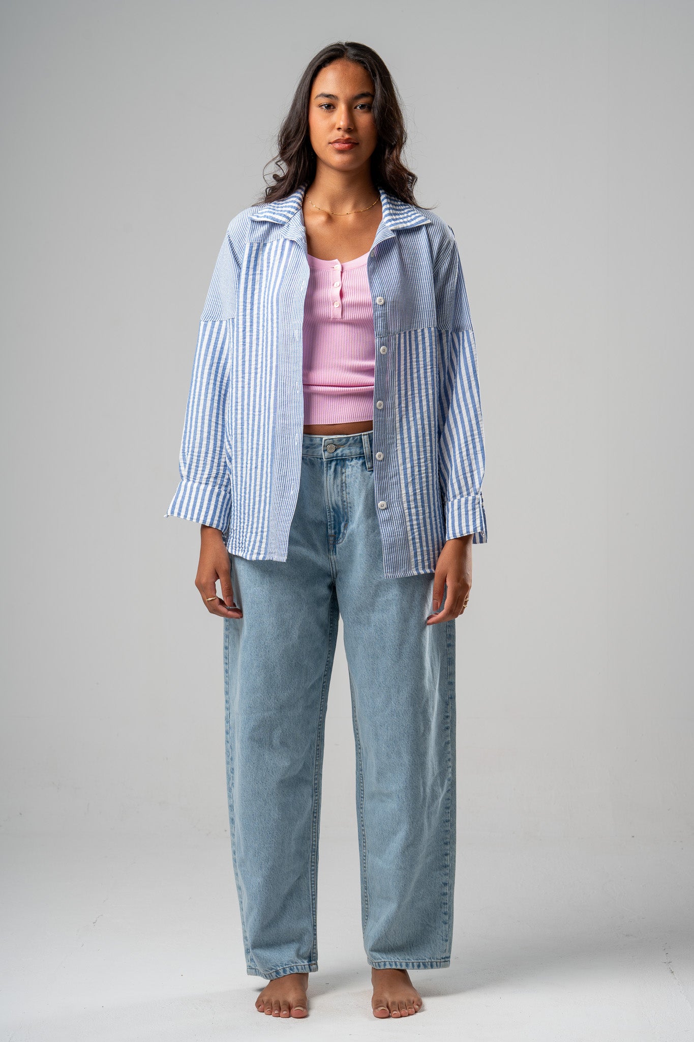 Striped Oversized Shirt