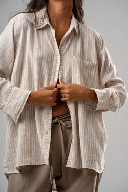 Relaxed Striped Shirt