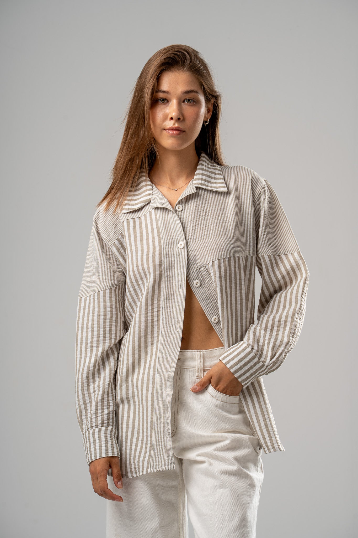 Striped Oversized Shirt