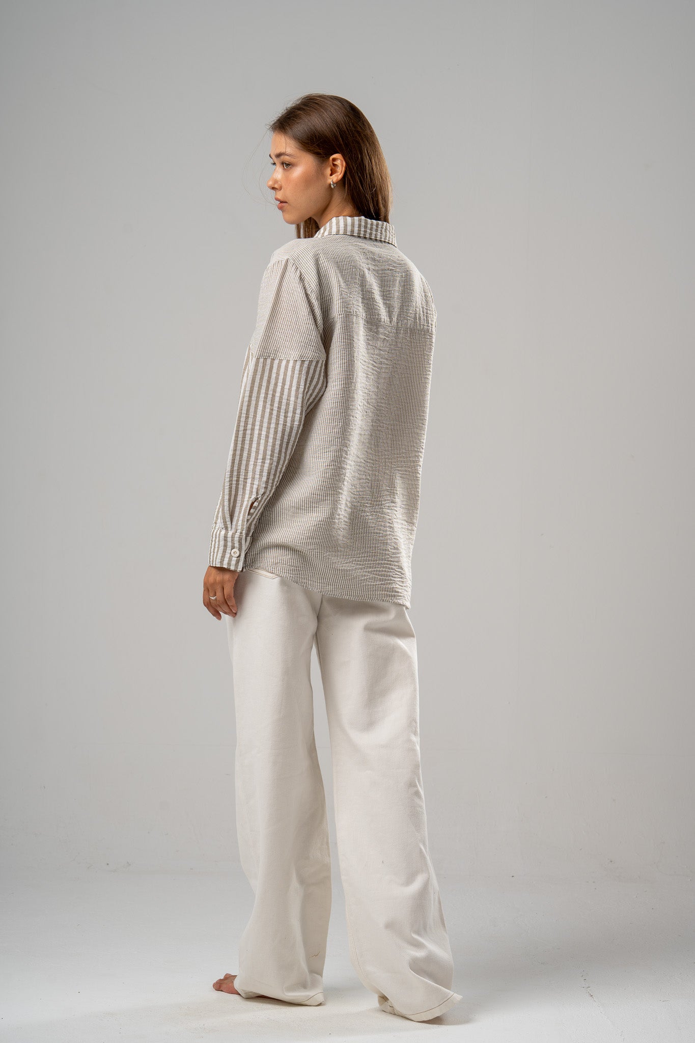 Striped Oversized Shirt