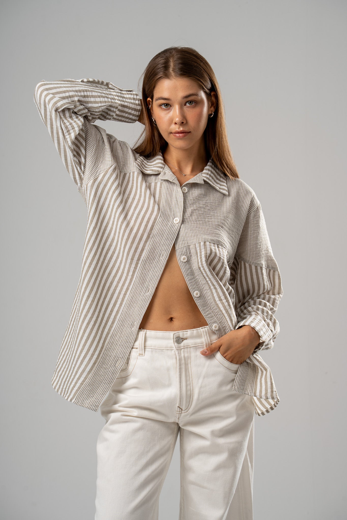 Striped Oversized Shirt