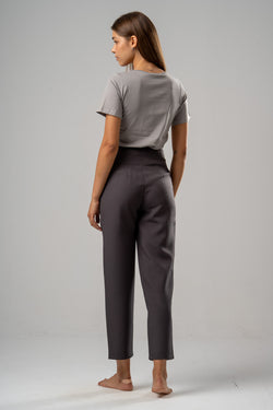 Carrot-Leg Pants