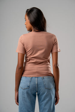 Basic Scoop Neck T-Shirt