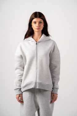 Regular Zip-Up Hoodie