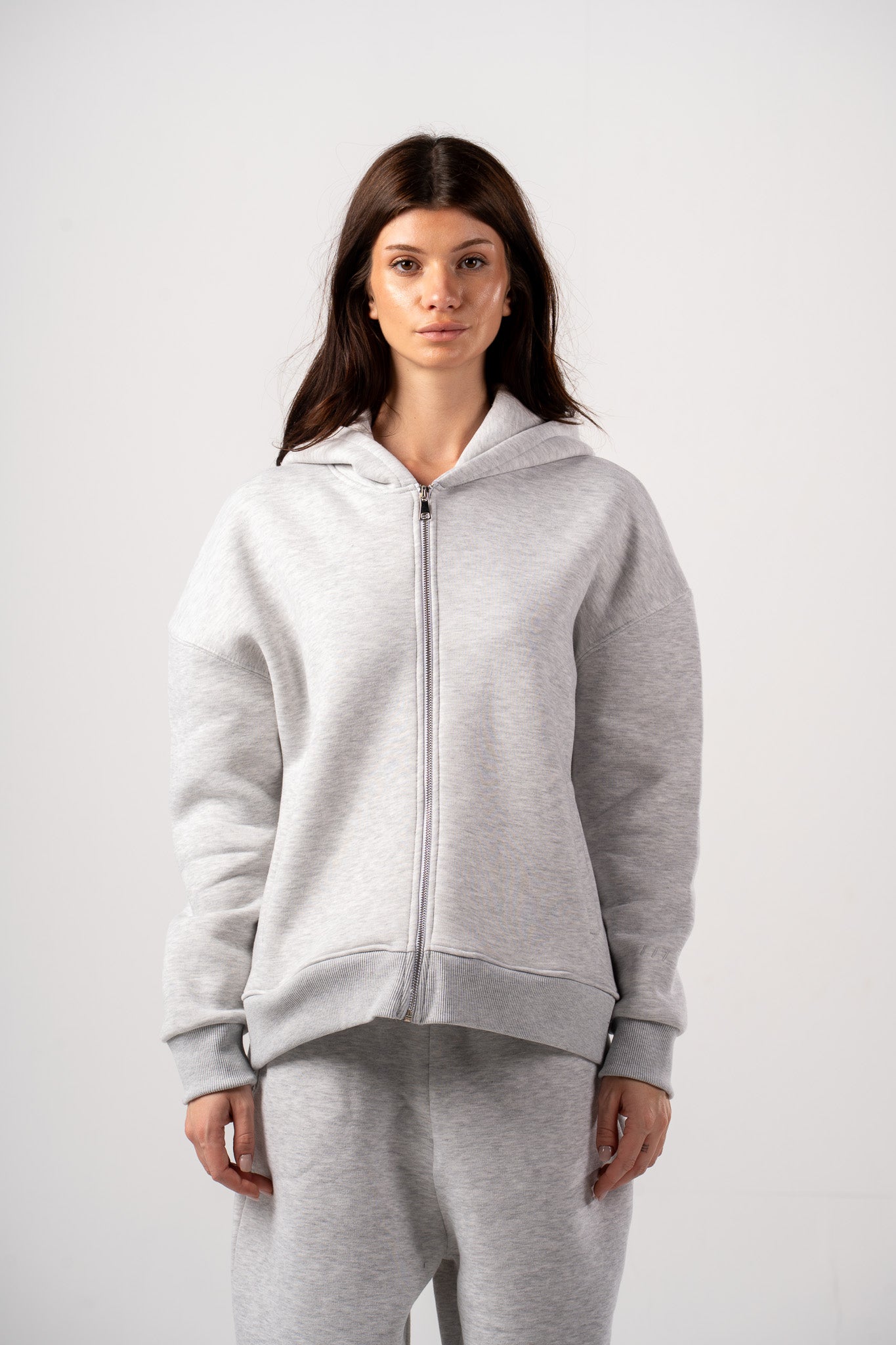 Regular Zip-Up Hoodie