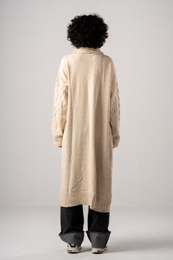 Cable Front Cardigan - Sale