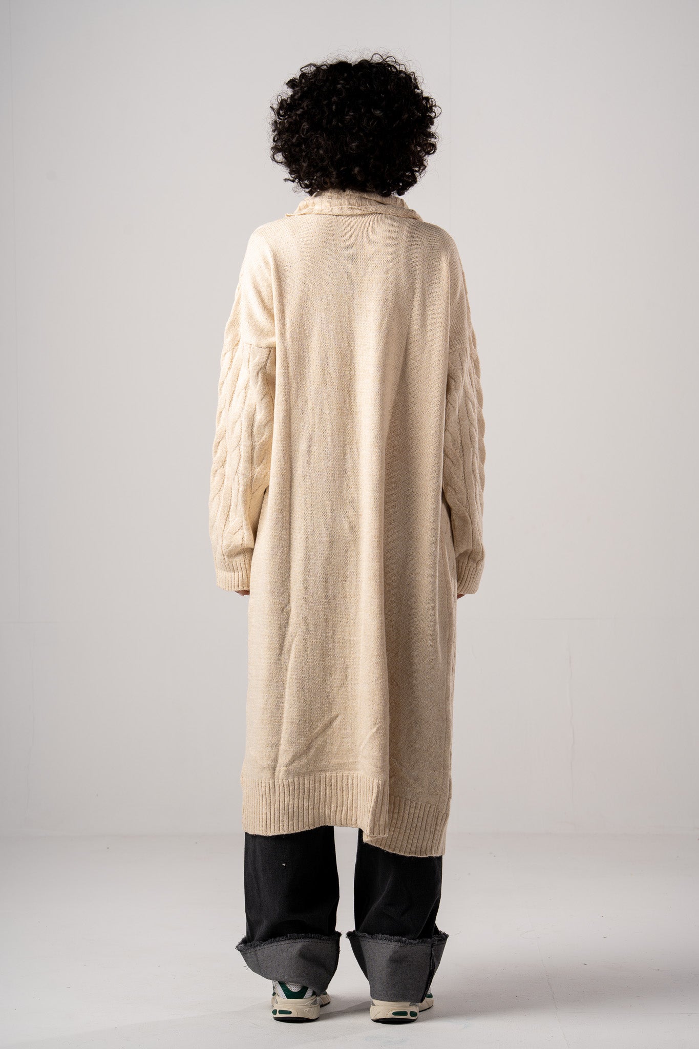 Cable Front Cardigan