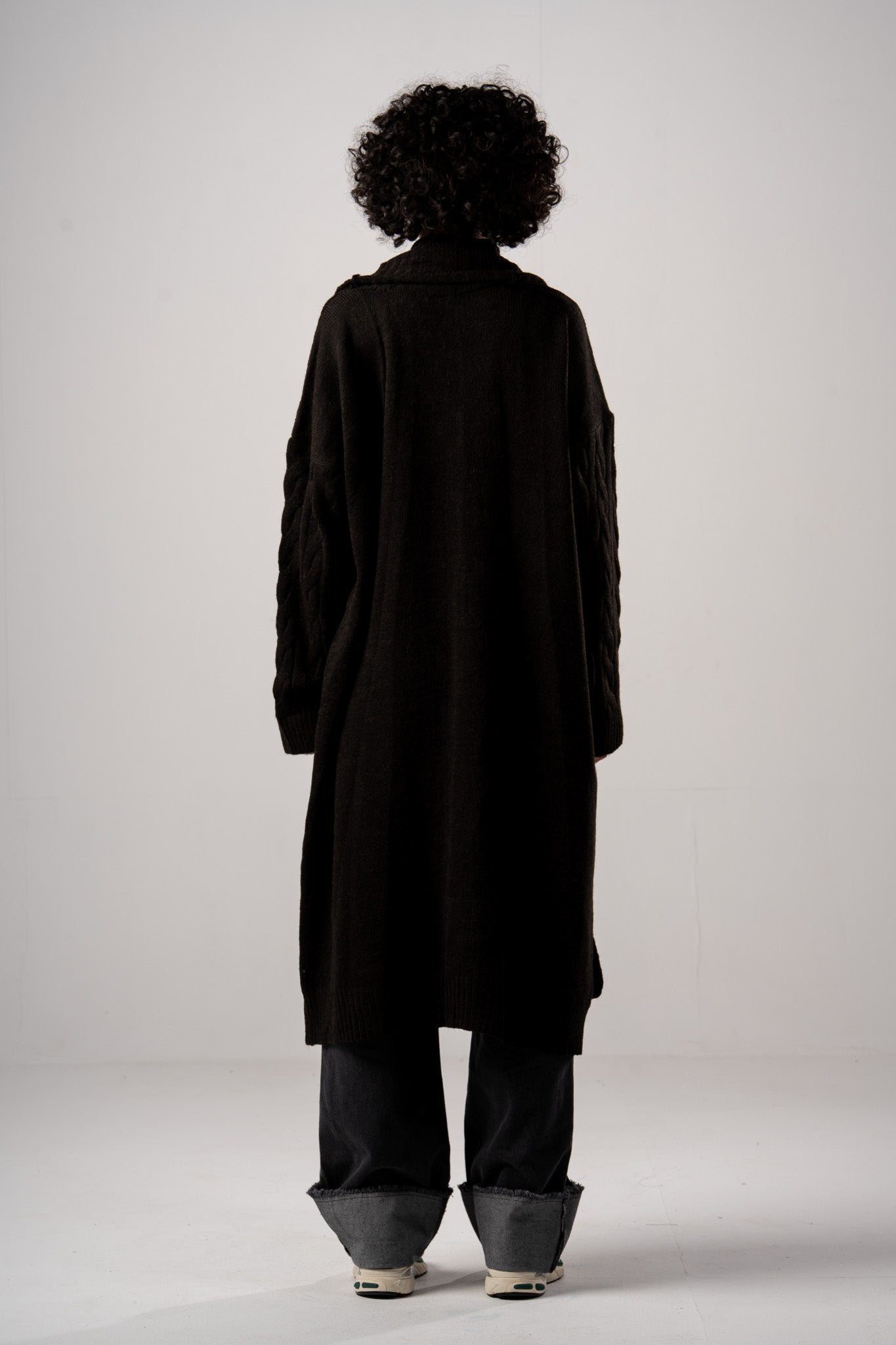 Cable Front Cardigan