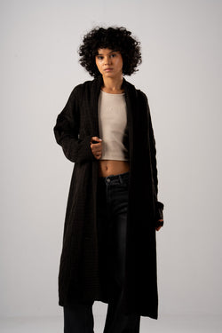 Cable Front Cardigan - Sale