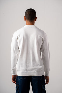 Off White Crewneck Pullover