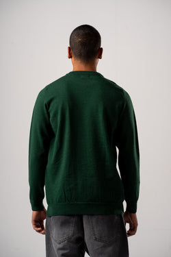Green Crewneck Pullover