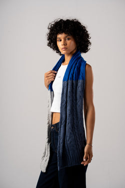 Navy Scarf