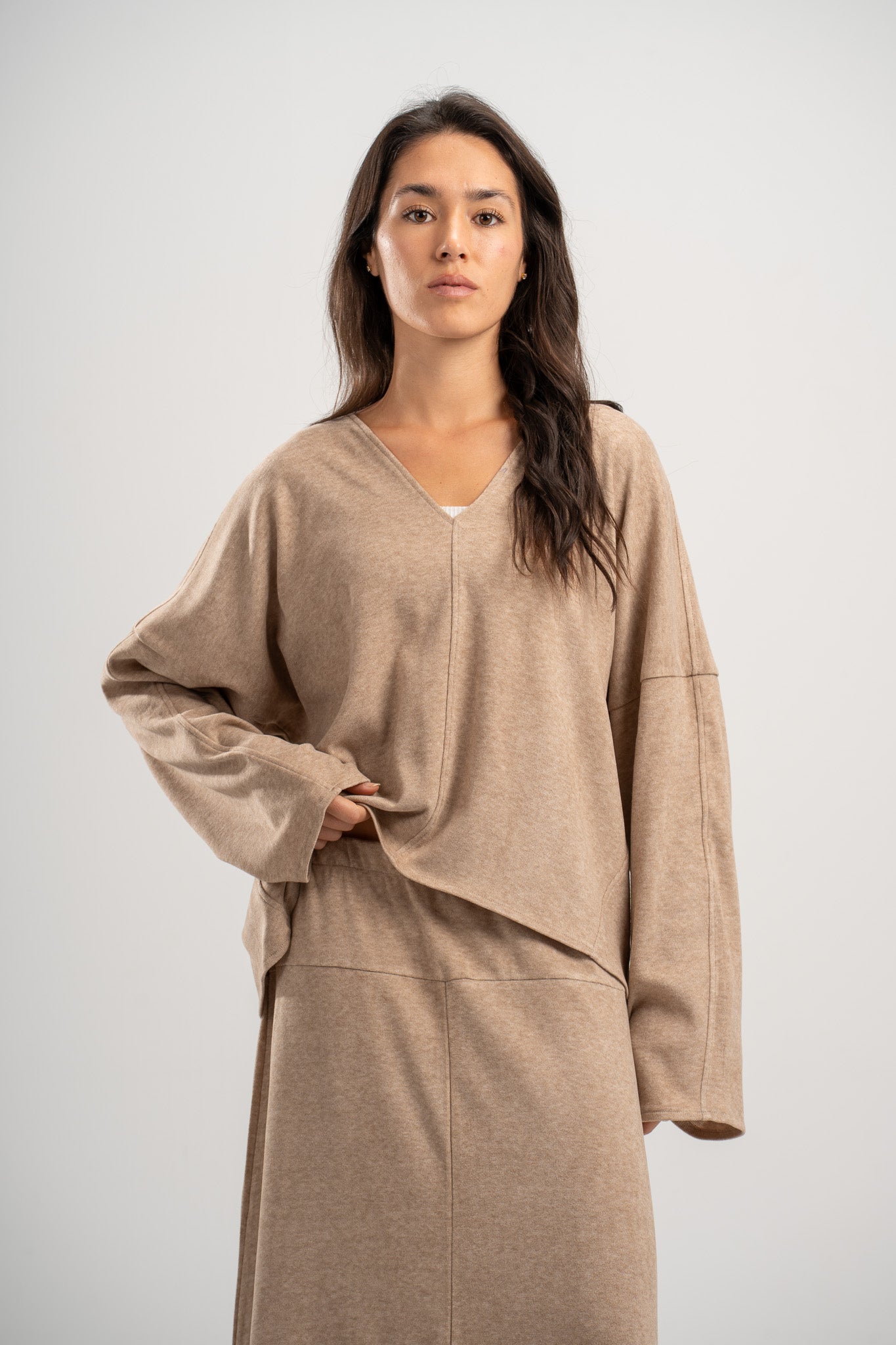 Oversized Soft Knit Top