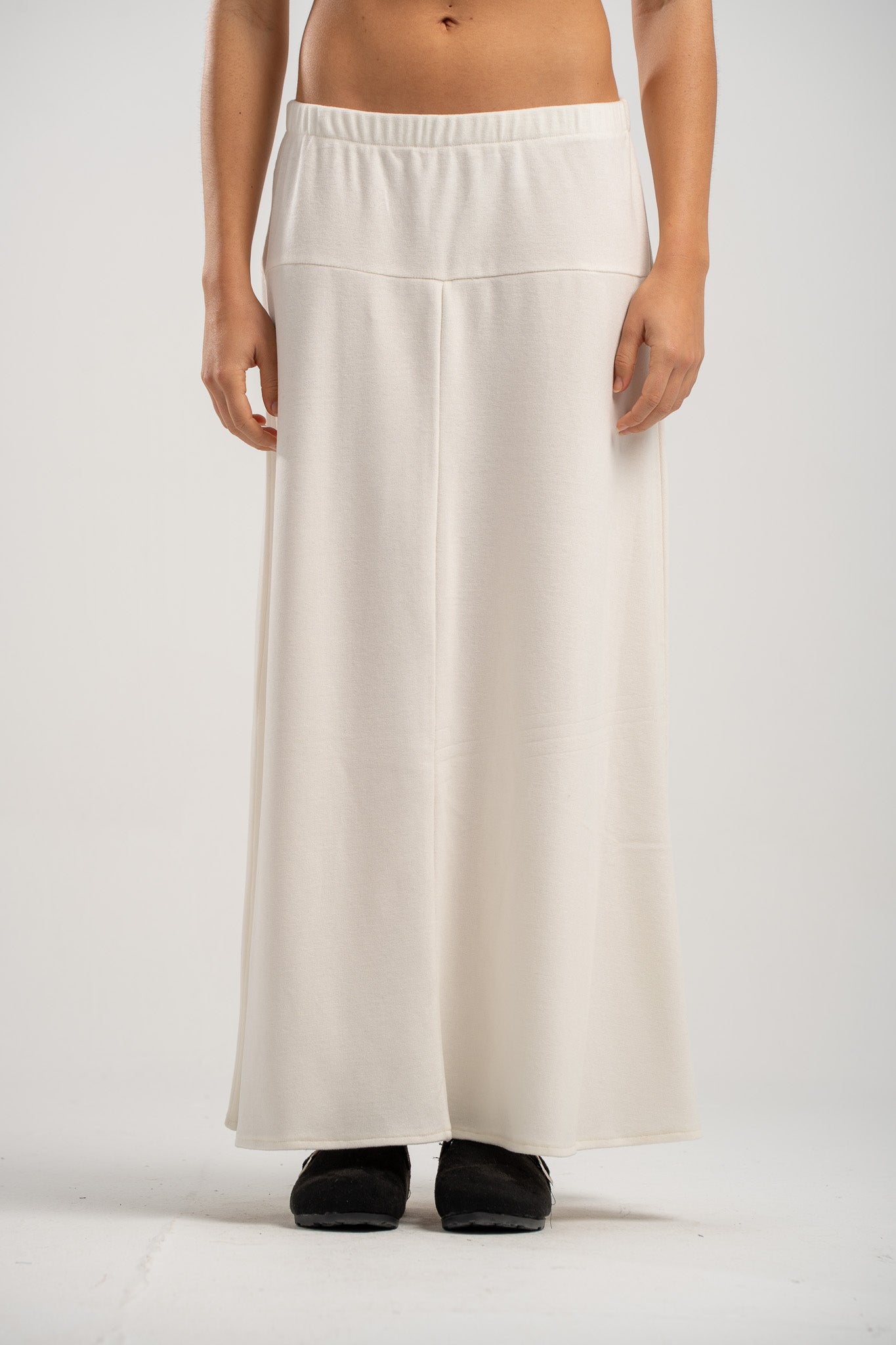 Soft Knit Midi Skirt