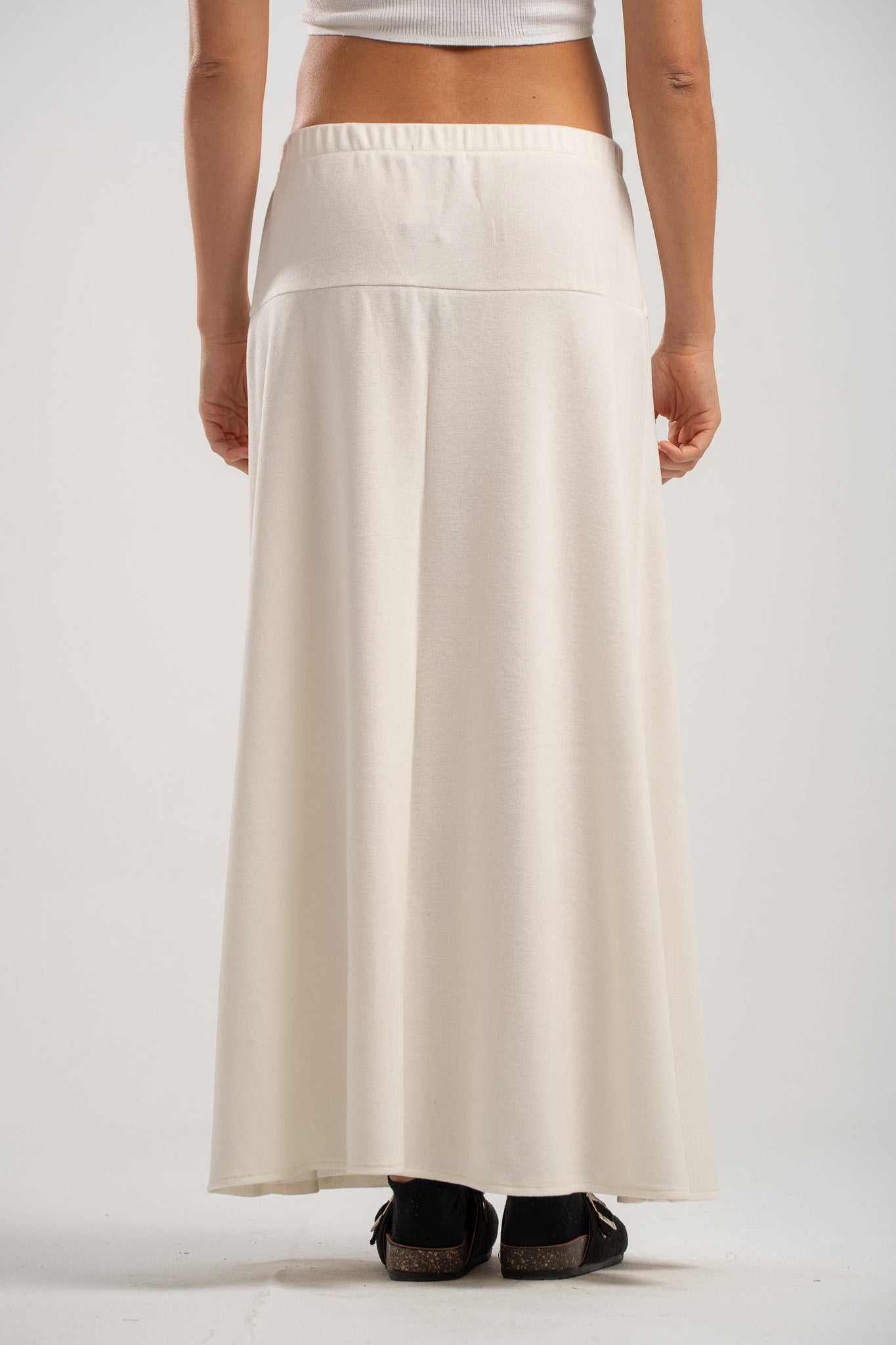 Soft Knit Midi Skirt