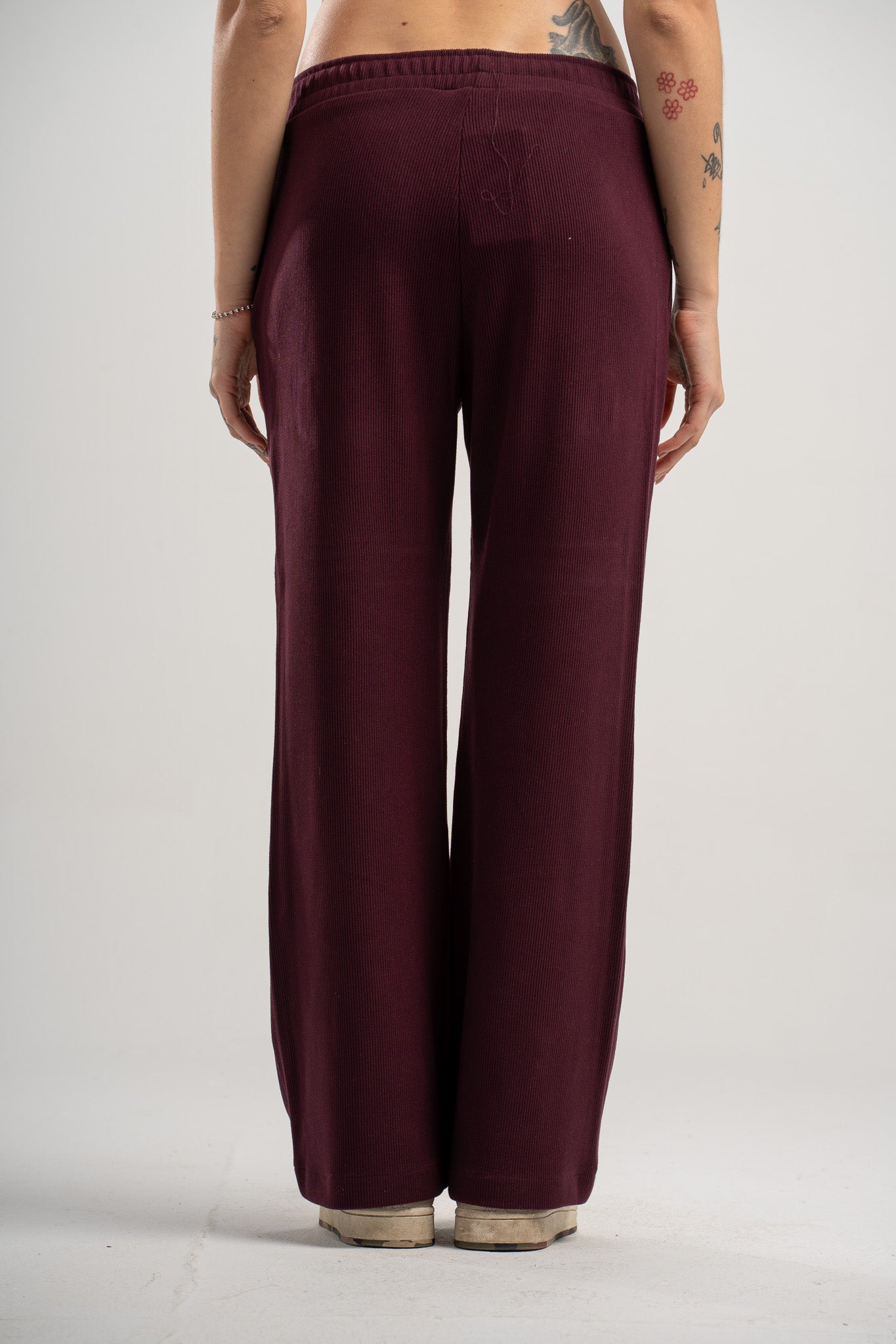 Rib Knitted Pants