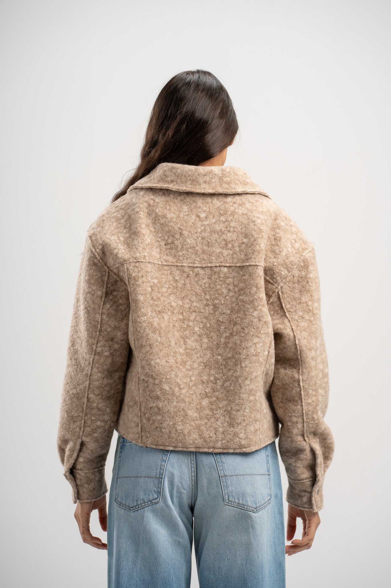 Wool Oversized Jacket