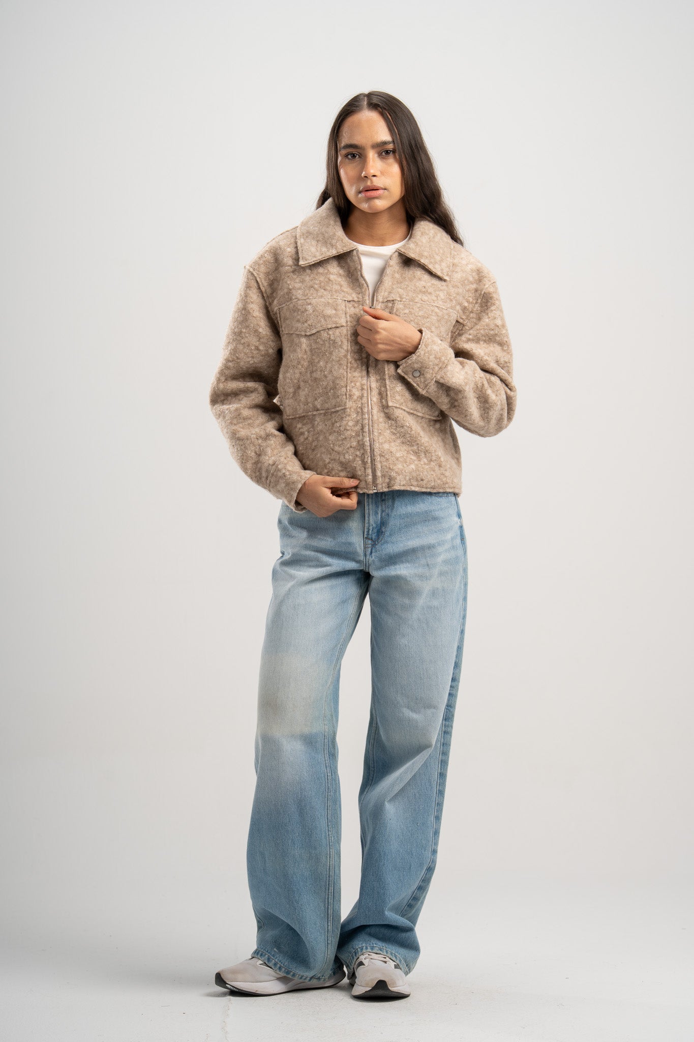 Wool Oversized Jacket