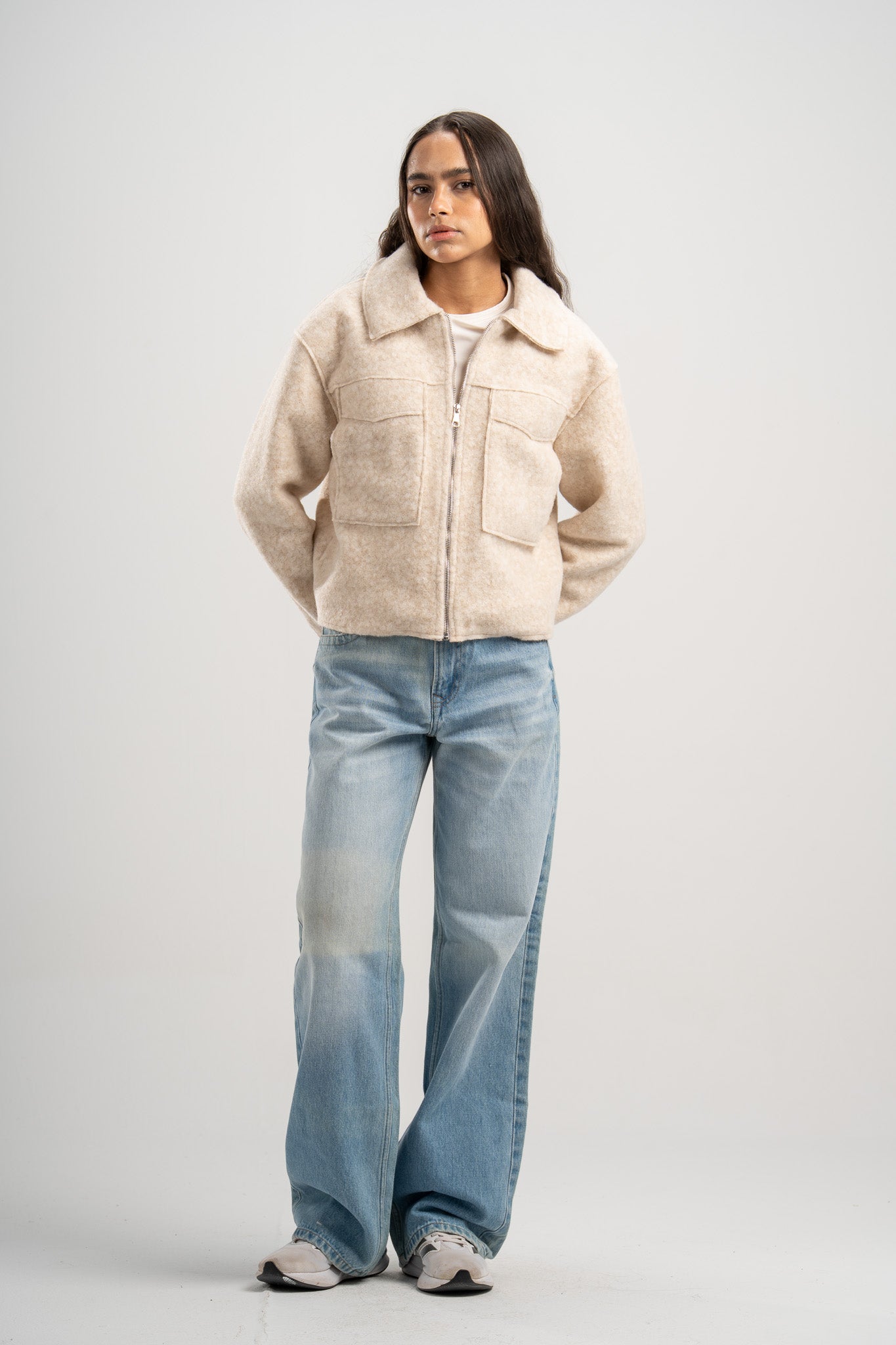 Wool Oversized Jacket