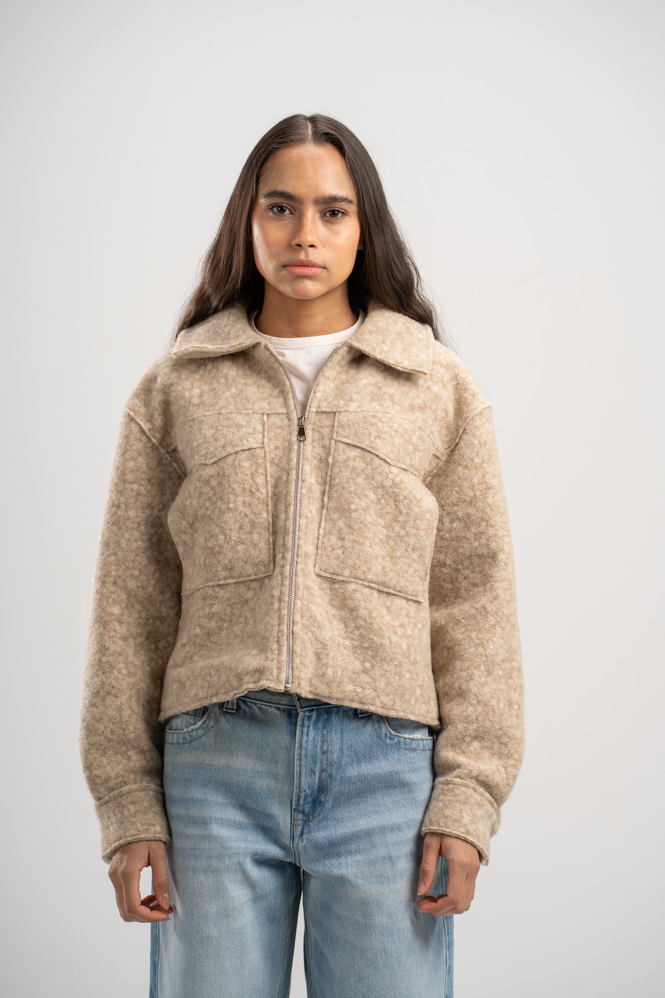 Wool Oversized Jacket