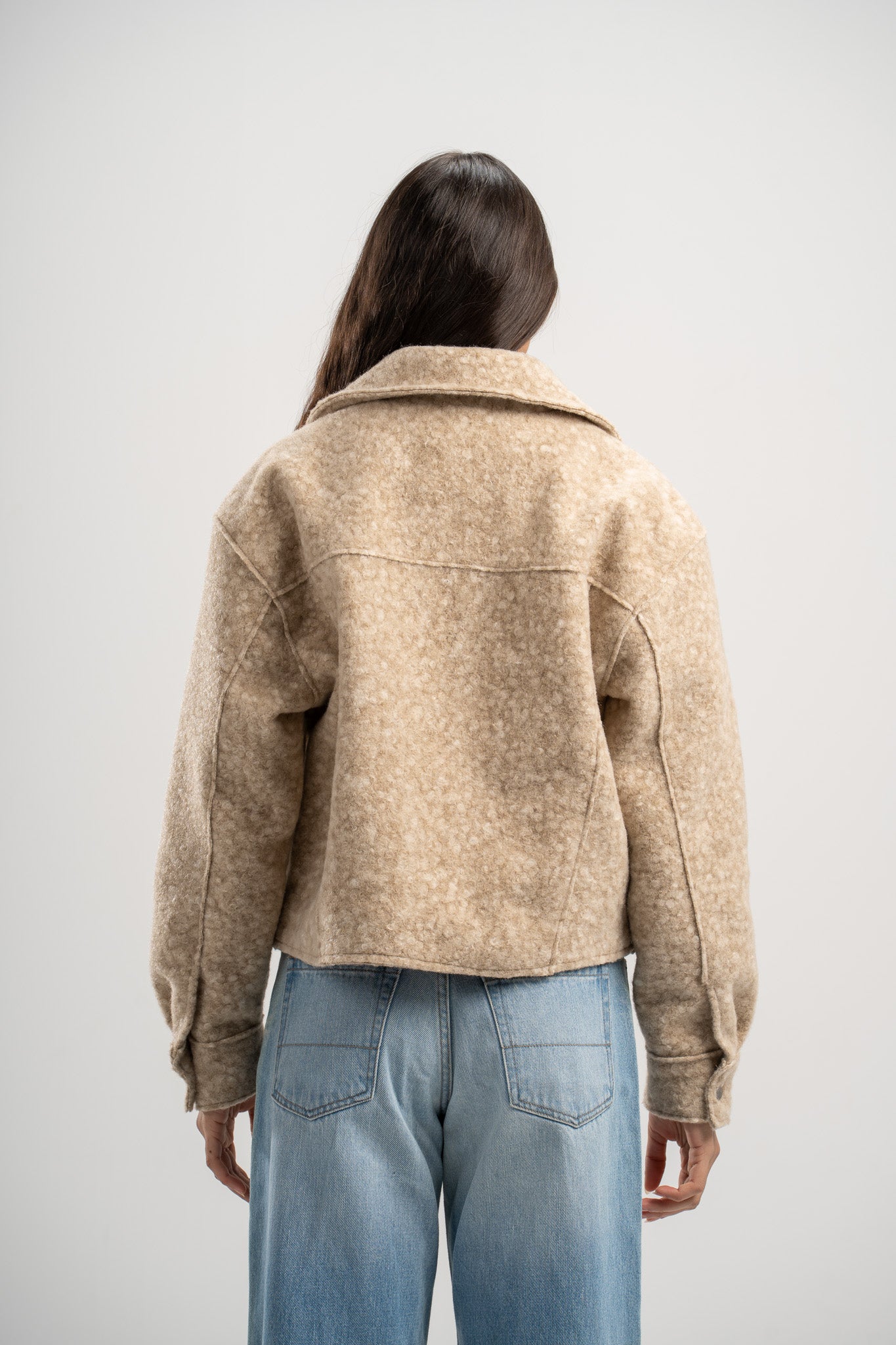 Wool Oversized Jacket