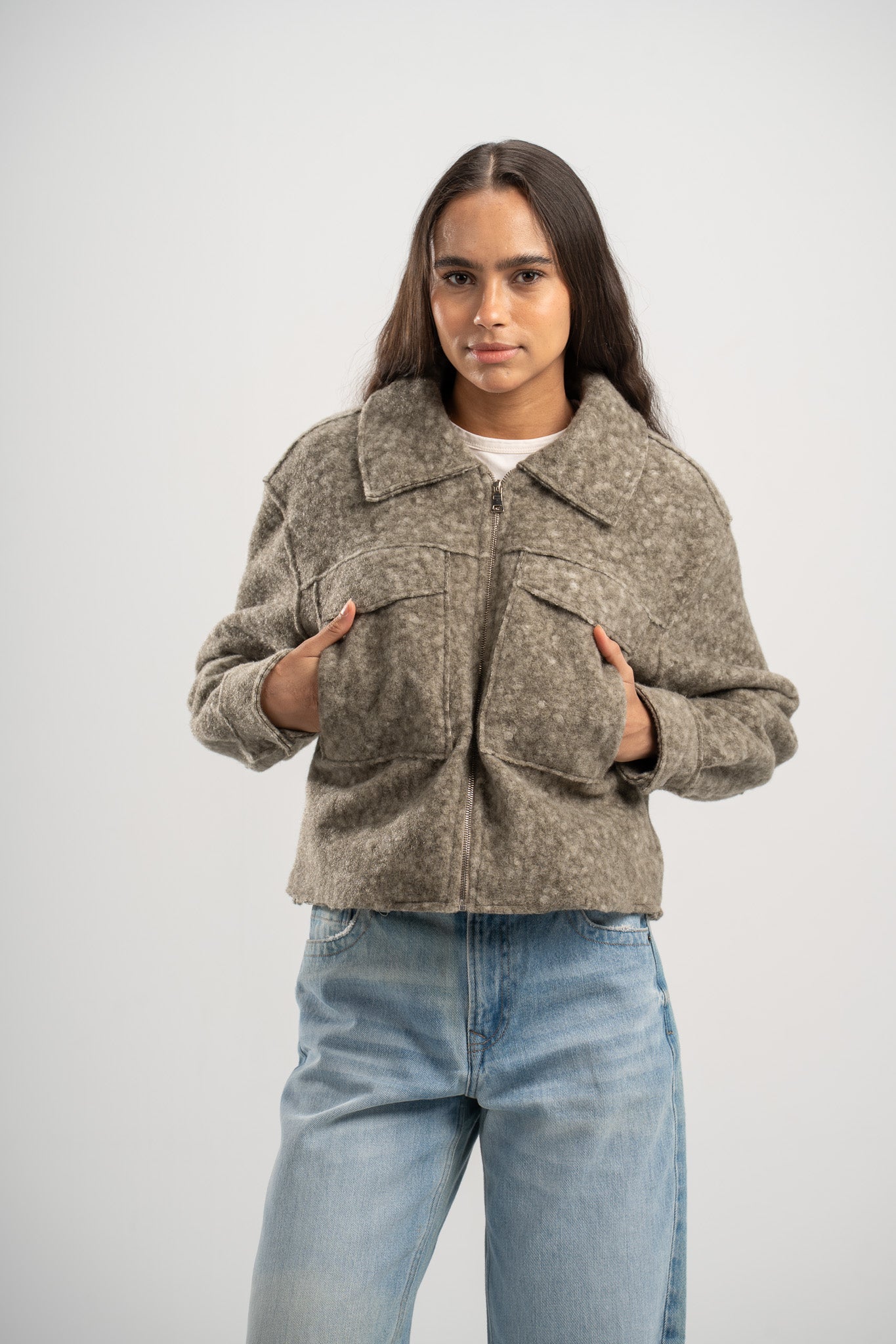 Wool Oversized Jacket