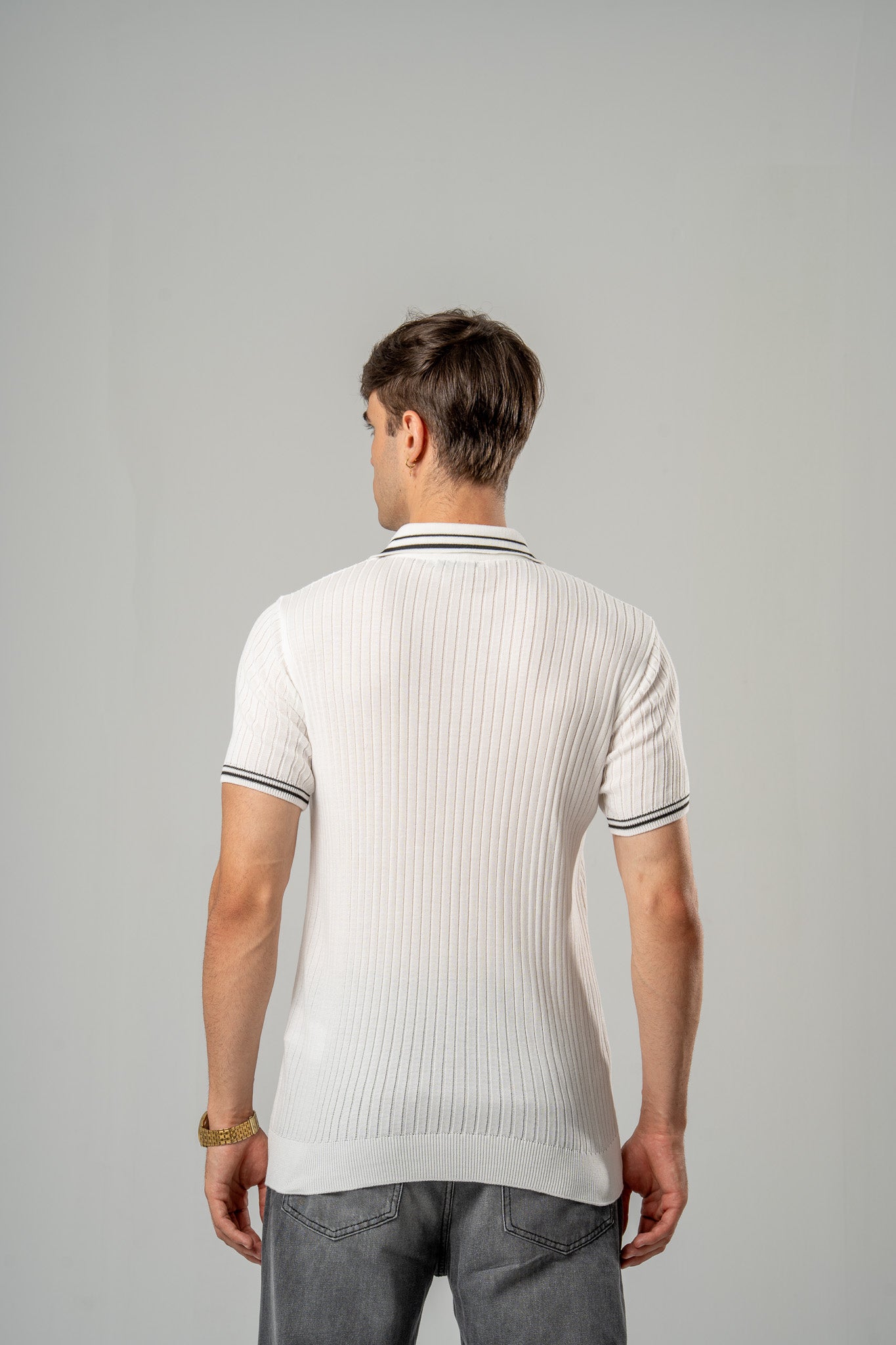 Knitted Polo T-shirt