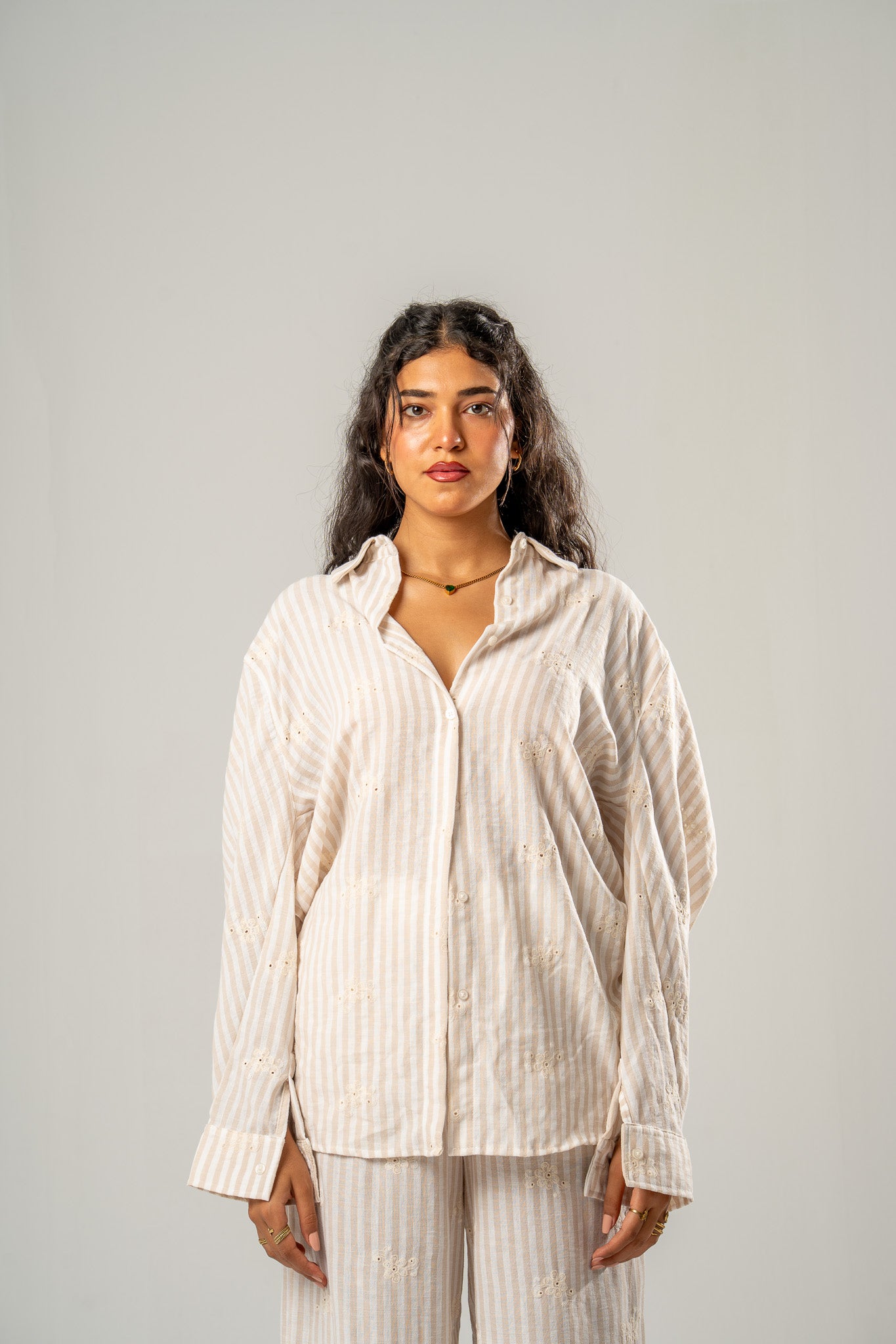 Striped Patterned Shirt