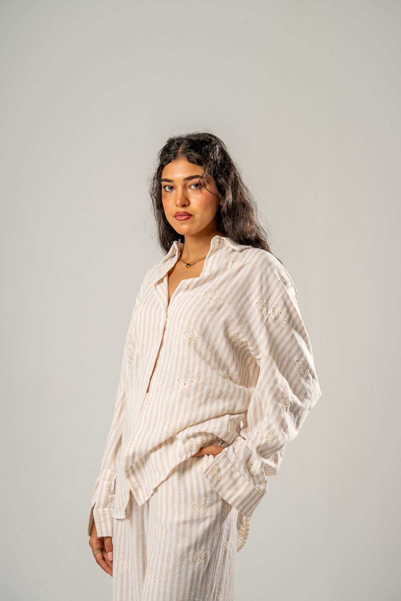 Striped Patterned Shirt