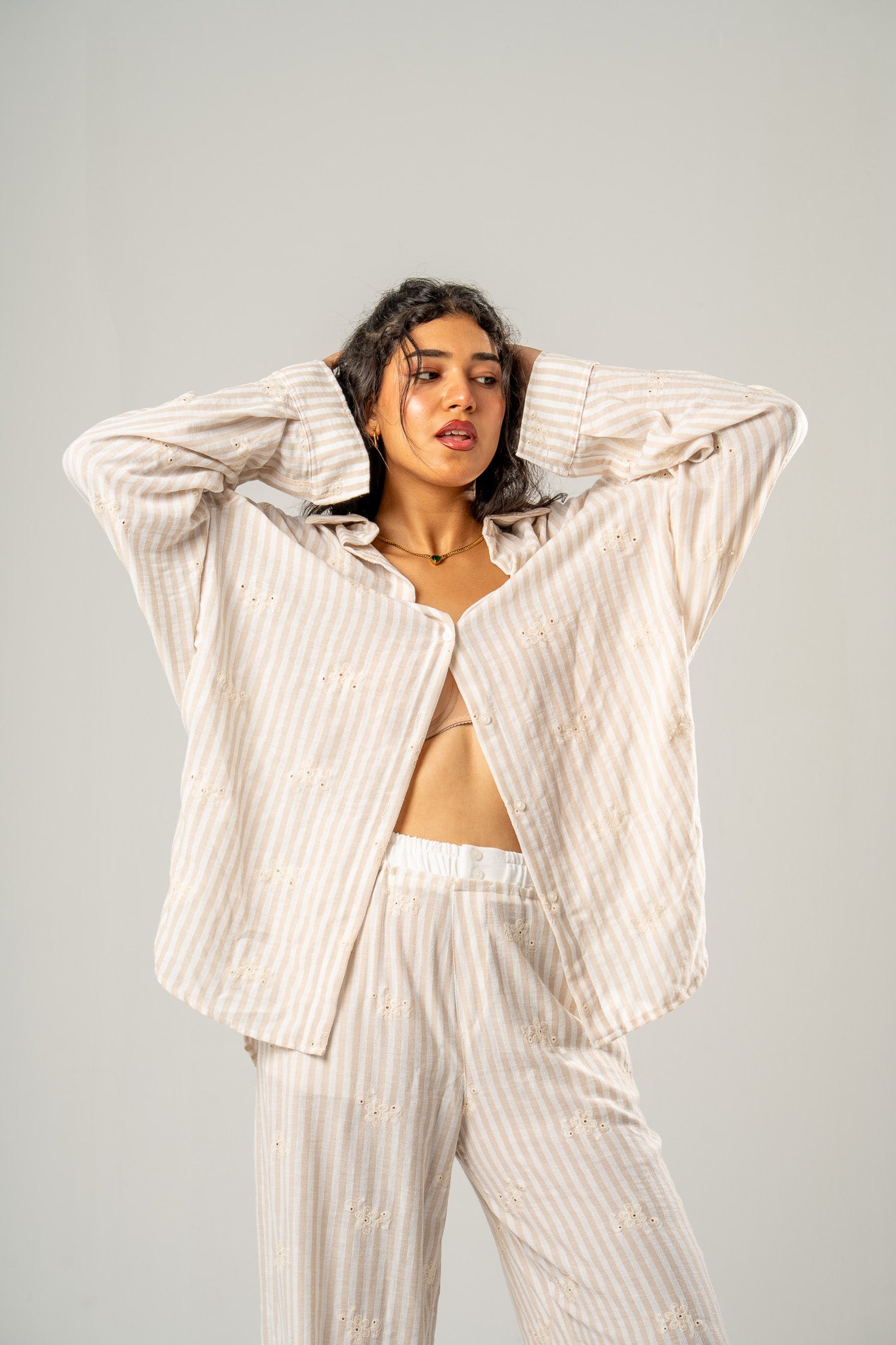 Striped Patterned Shirt