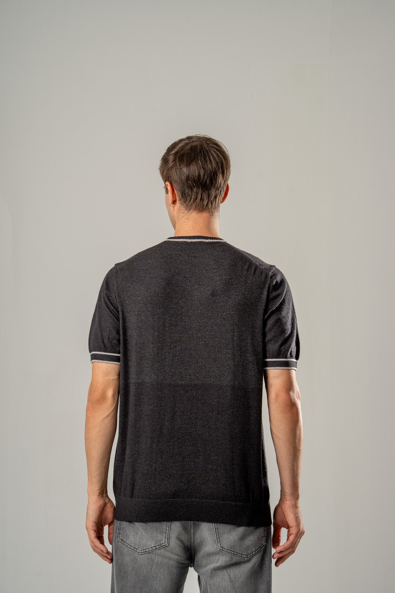 Short Sleeve Knit Tee